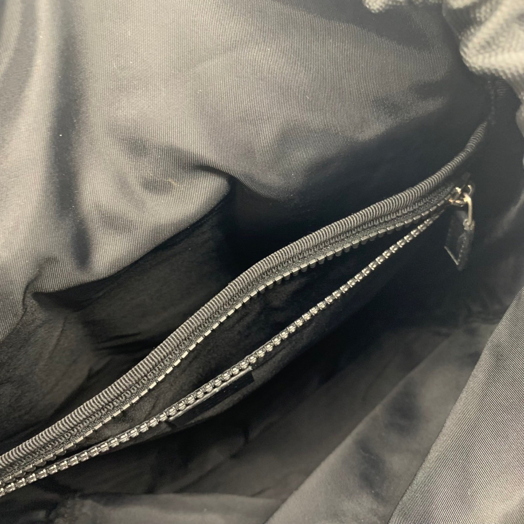 Gucci Black Nylon Backpack (Pre-Owned)