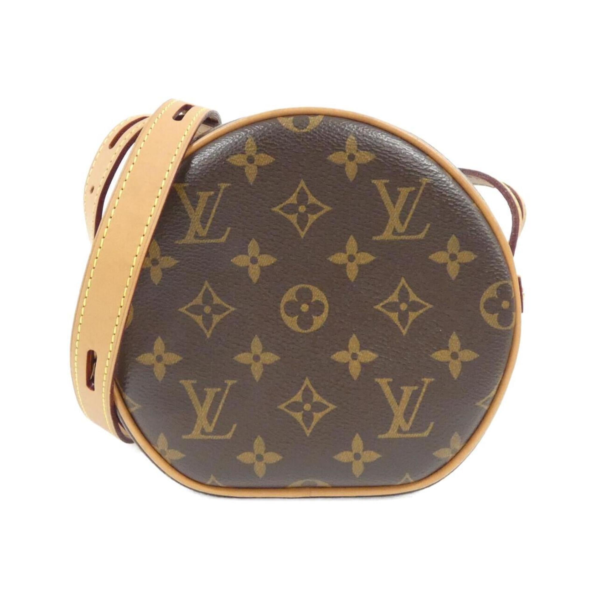 Louis Vuitton Brown Marron Coated Canvas Shoulder Bag (Pre-Owned)