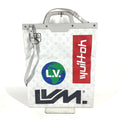 Louis Vuitton White Monogram Shoulder Bag Tote Bag (Pre-Owned)