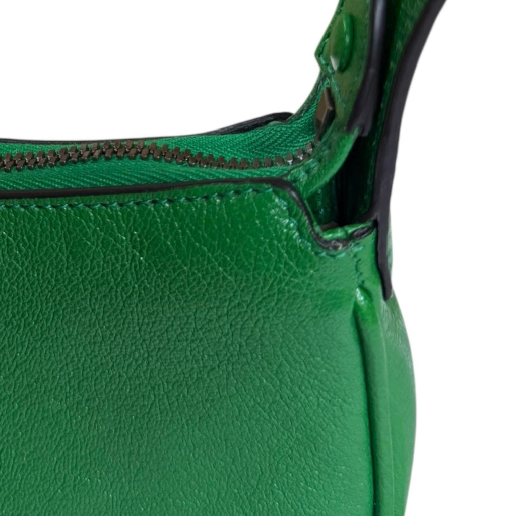 Gucci Green Leather Handbag (Pre-Owned)
