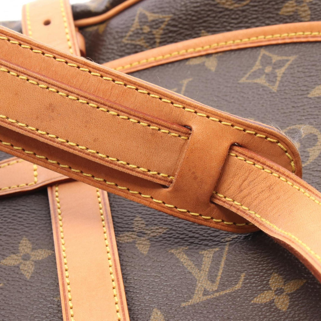 Louis Vuitton Brown Coated Canvas Pvc Leather Monogram Shoulder Bag (Pre-Owned)