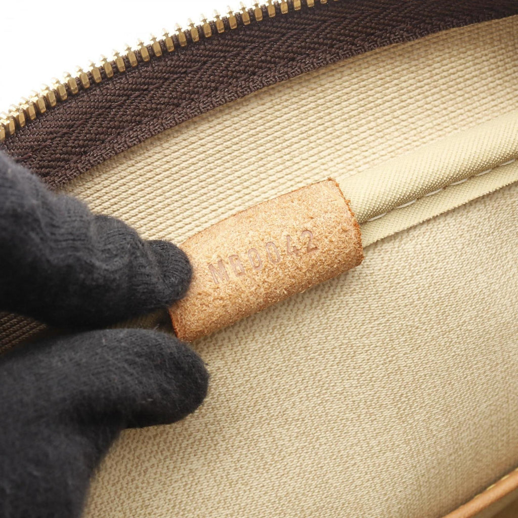 Louis Vuitton Brown Coated Canvas Handbag (Pre-Owned)