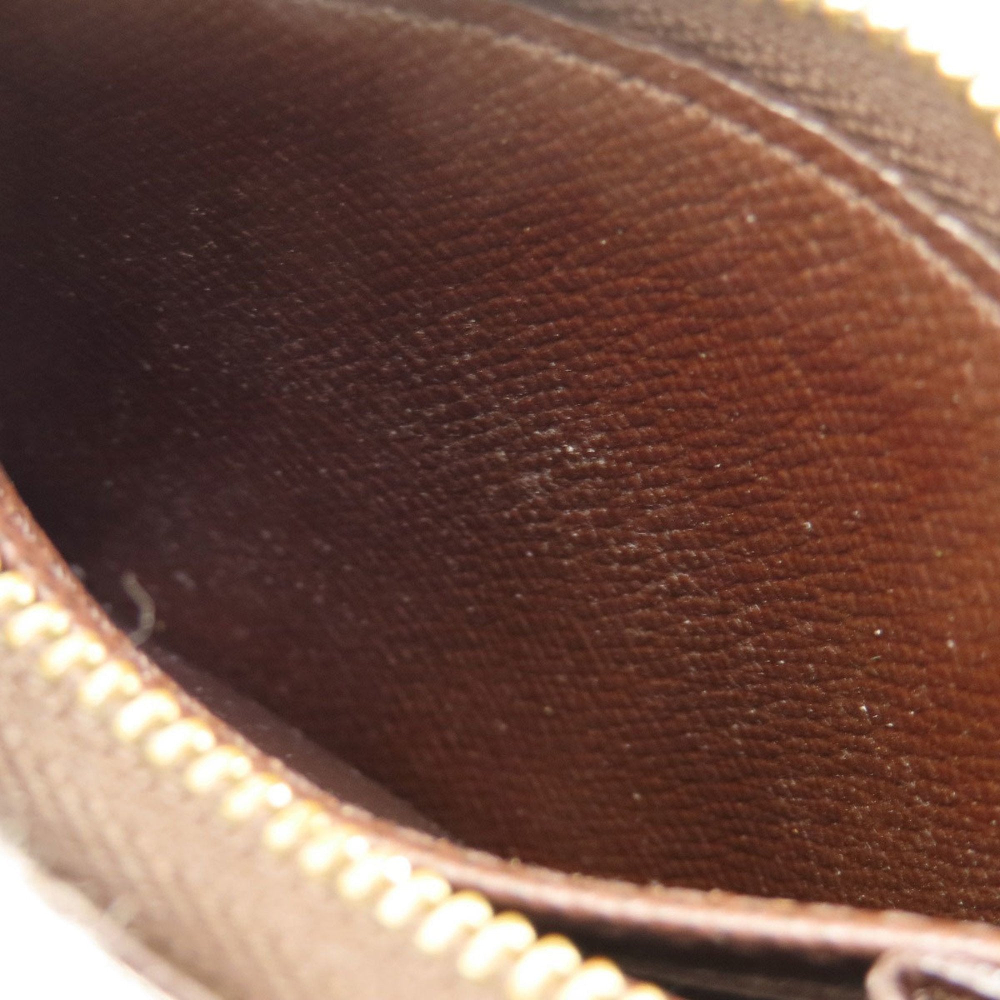 Louis Vuitton Damier Canvas Ebene Damier Canvas Coin Purse/Coin Case (Pre-Owned)