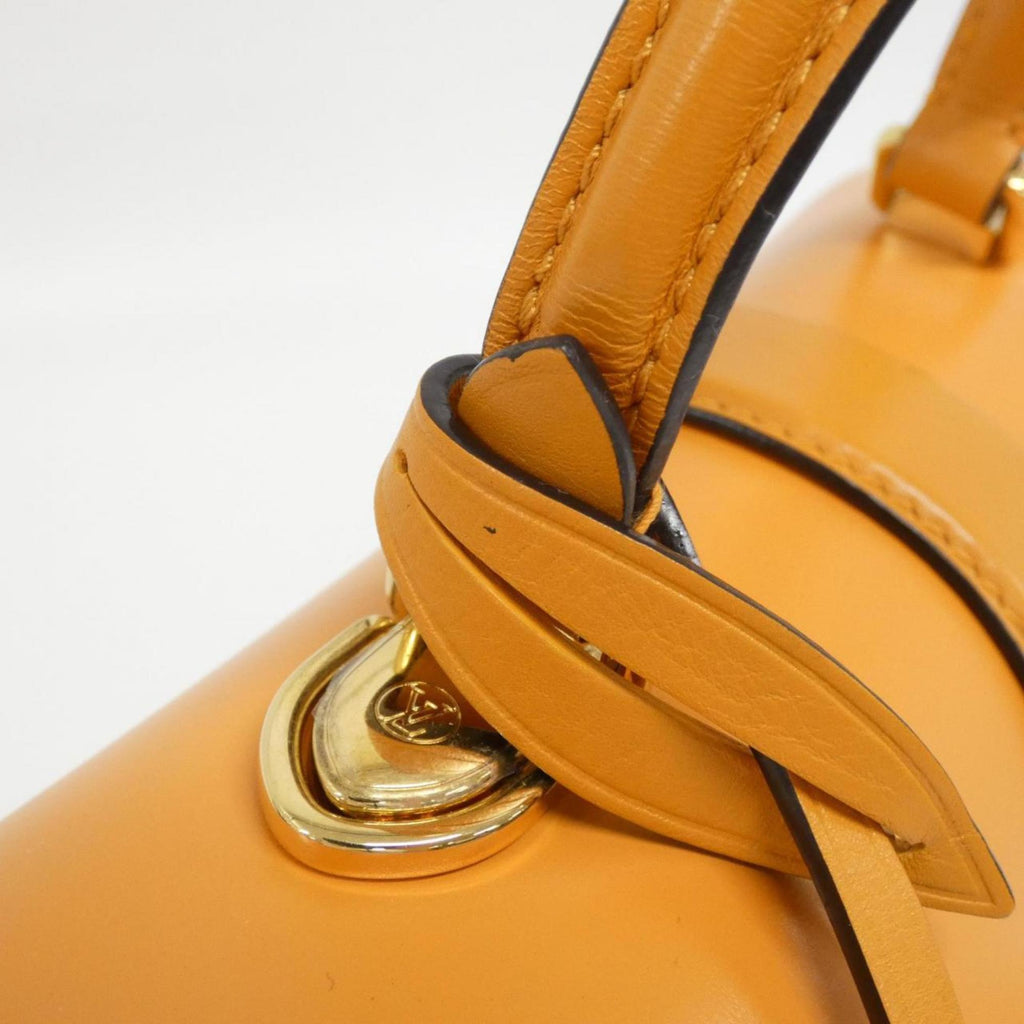 Louis Vuitton Gold Leather Handbag (Pre-Owned)