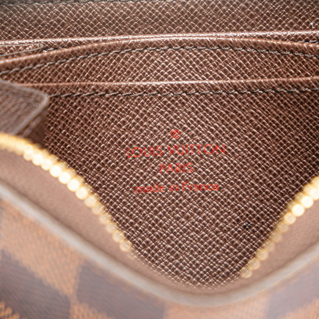 Louis Vuitton Brown Pvc Coin Purse/Coin Case (Pre-Owned)