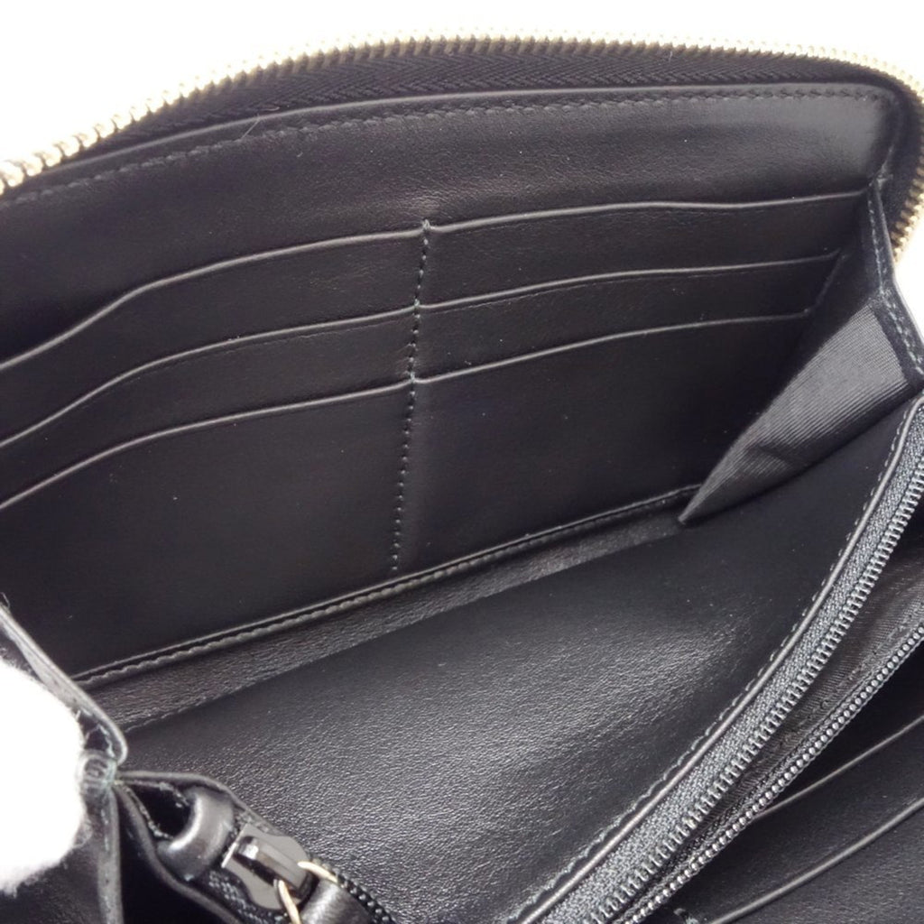 Gucci Black Leather Long Wallet (Bi-Fold) (Pre-Owned)
