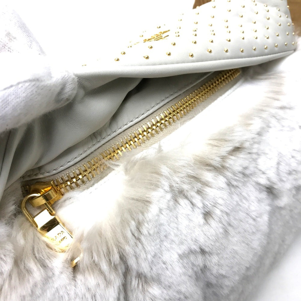 Prada White Other Clutch Bag (Pre-Owned)