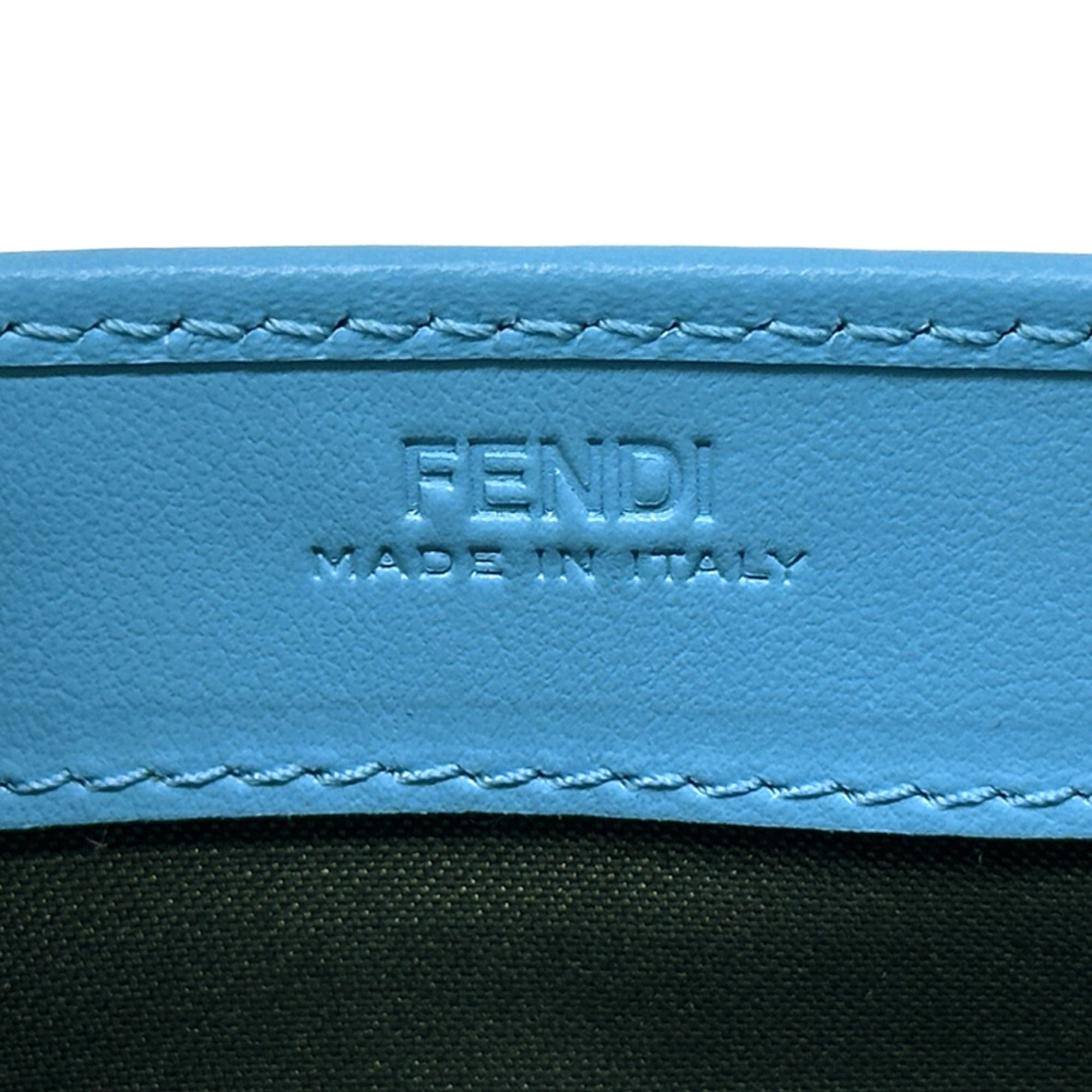 Fendi Blue Light Blue Leather (Pre-Owned)