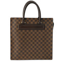 Louis Vuitton Damier Canvas Ebene Or Canvas Damier Canvas Handbag Tote Bag (Pre-Owned)