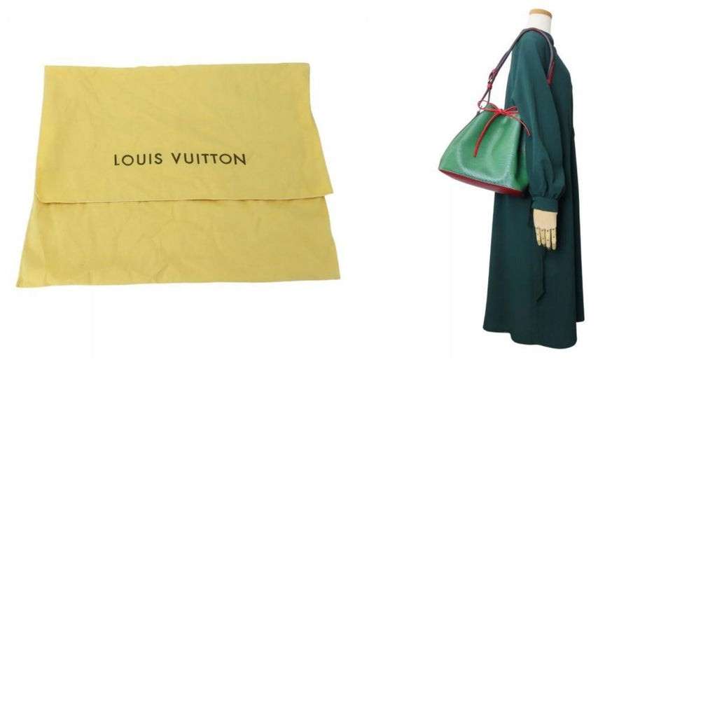 Louis Vuitton Epi Green Red Color Epi Leather Shoulder Bag (Pre-Owned)