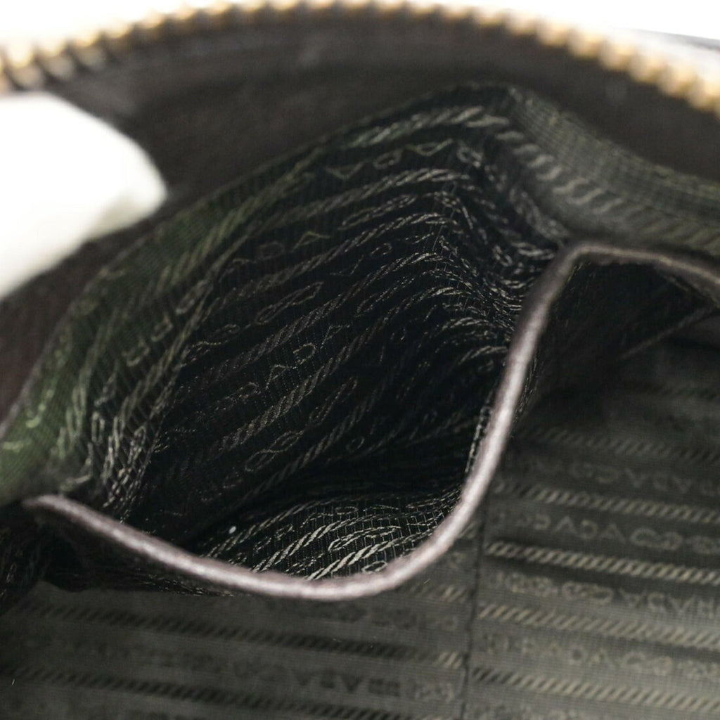 Prada Black Nylon Handbag Shoulder Bag (Pre-Owned)