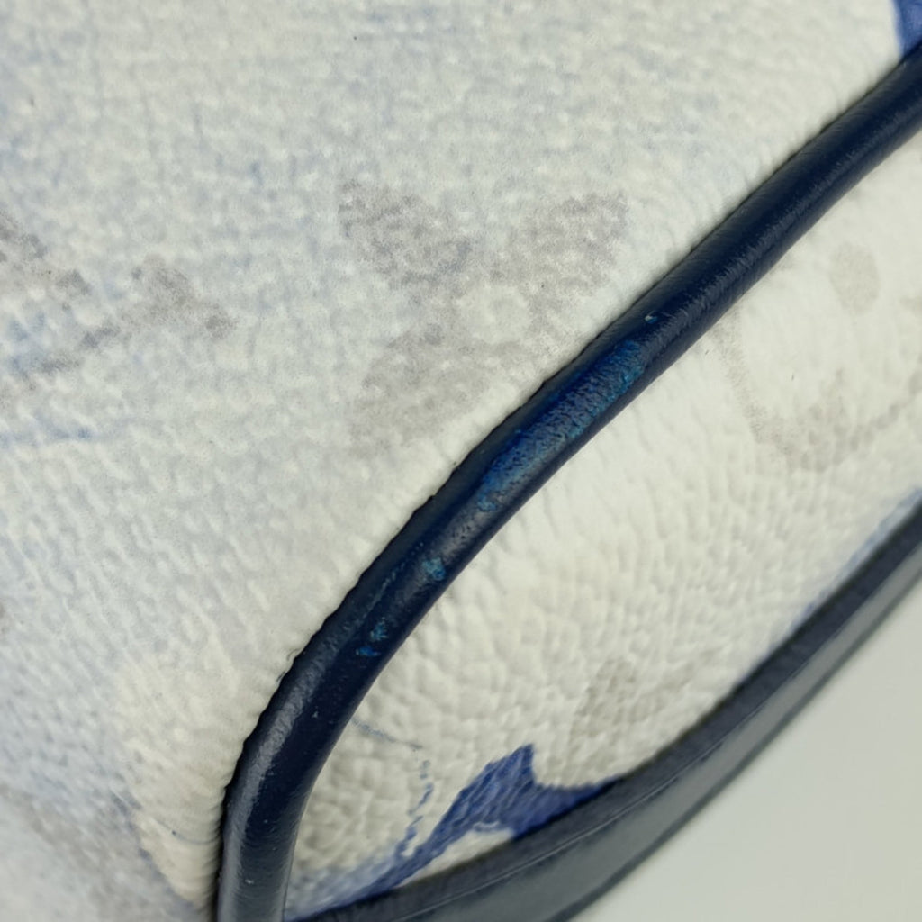 Louis Vuitton Blue Monogram White Monogram Handbag Shoulder Bag (Pre-Owned)