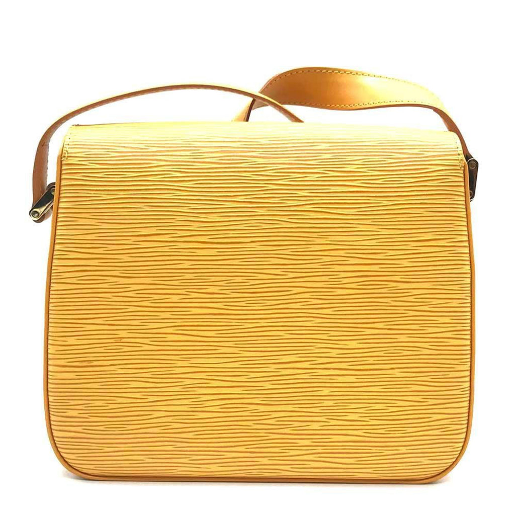 Louis Vuitton Yellow Epi Leather Shoulder Bag (Pre-Owned)