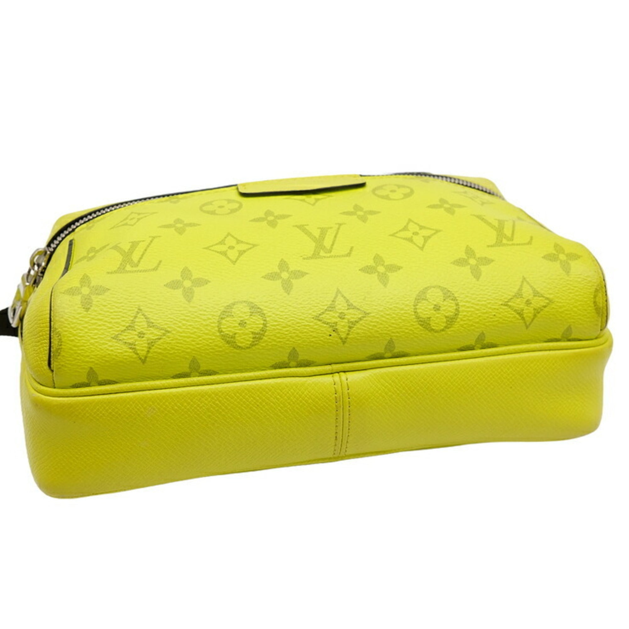 Louis Vuitton Yellow Taigarama Monogram Sling Bag (Pre-Owned)