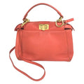 Fendi Pink Leather Handbag (Pre-Owned)