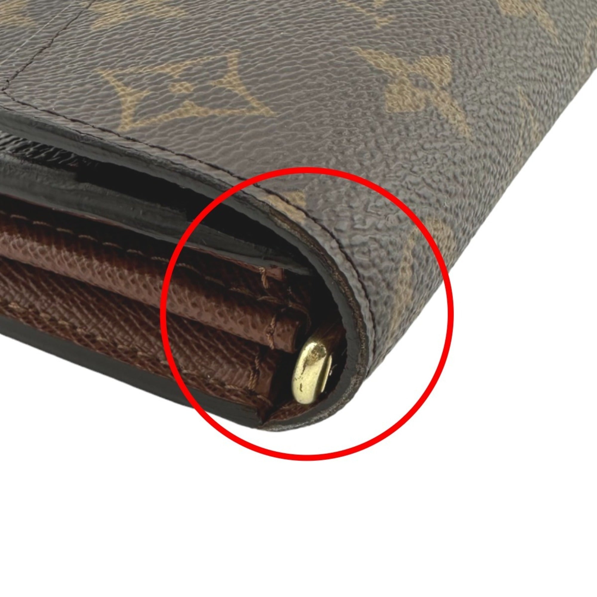 Louis Vuitton Brown Monogram Monogram Wallet (Bi-Fold) (Pre-Owned)