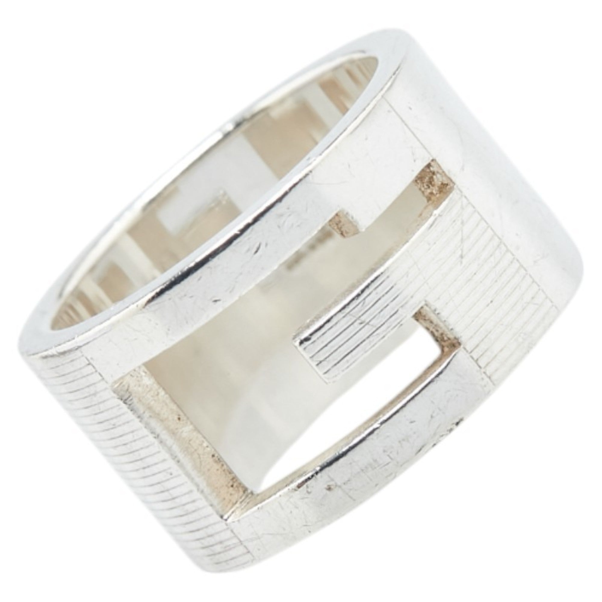 Gucci Silver Silver 925 Band Ring (Pre-Owned)