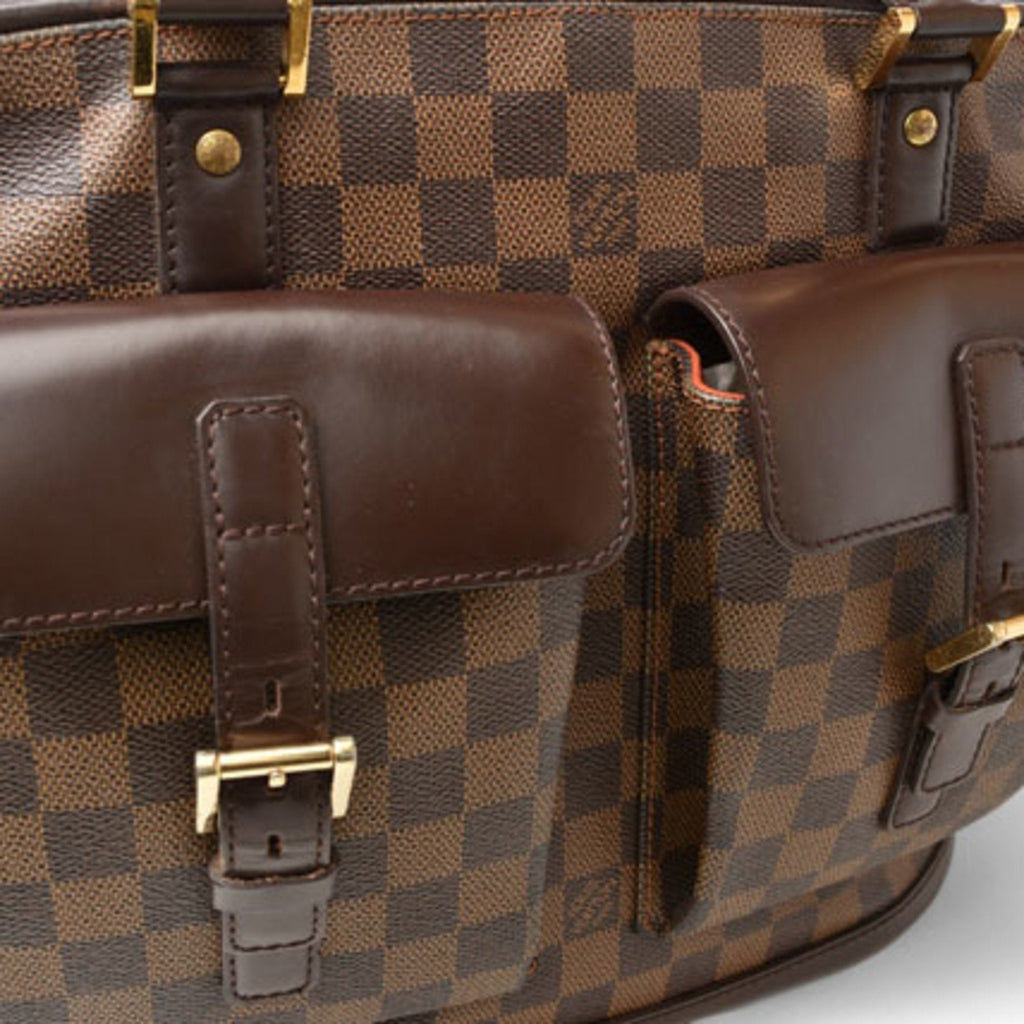 Louis Vuitton Damier Canvas Ebene Damier Canvas Shoulder Bag Tote Bag (Pre-Owned)