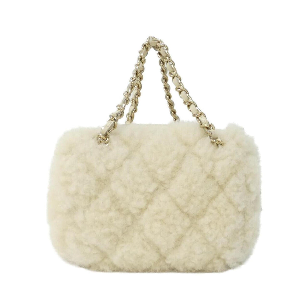 Chanel Ivory Handbag Shoulder Bag (Pre-Owned)