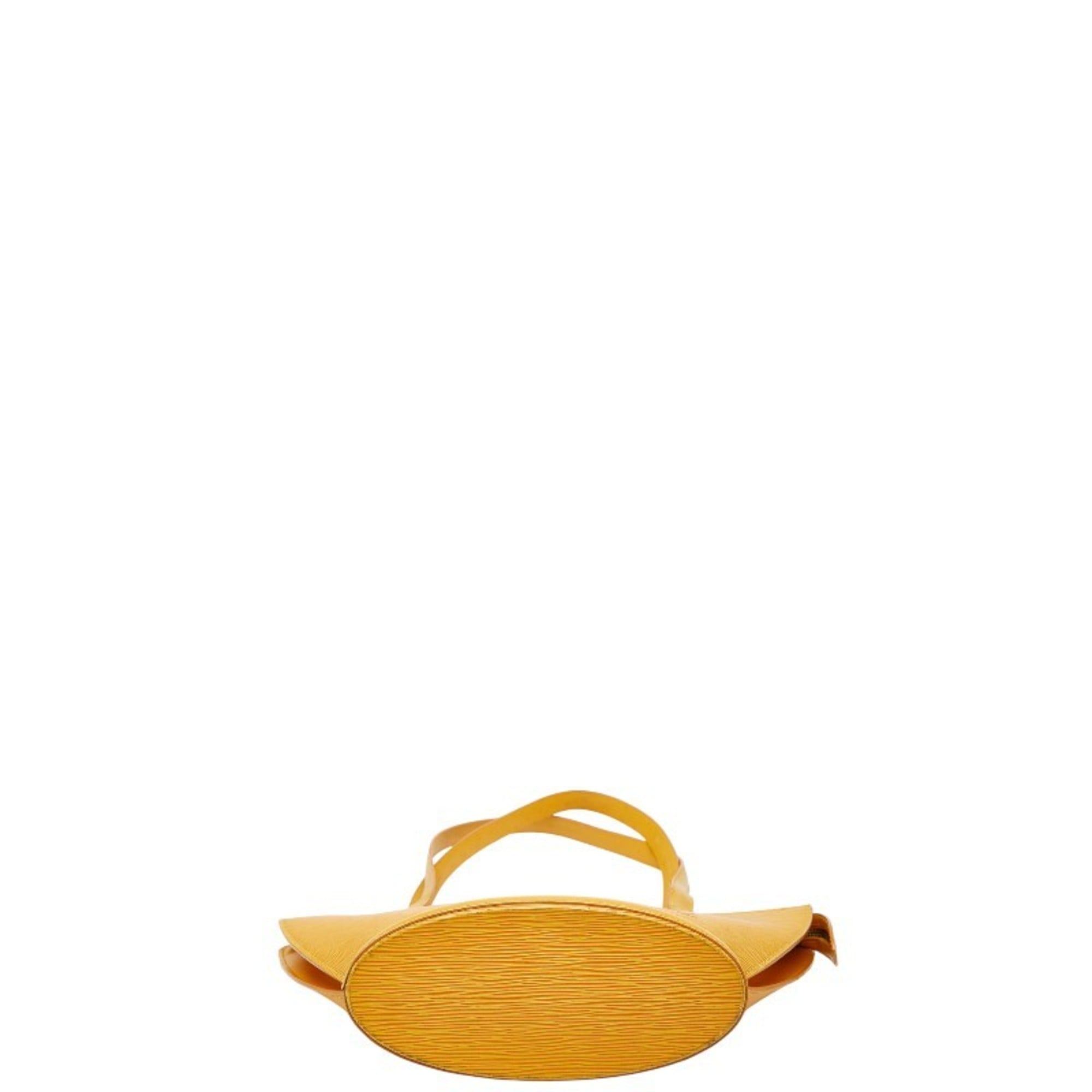Louis Vuitton Yellow Leather Shoulder Bag (Pre-Owned)