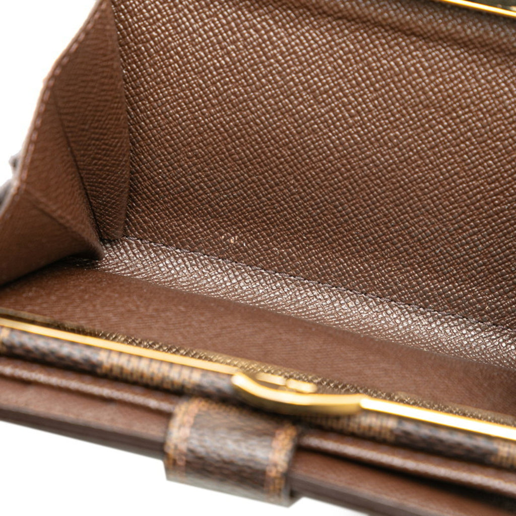 Louis Vuitton Brown Pvc Wallet (Tri-Fold) (Pre-Owned)
