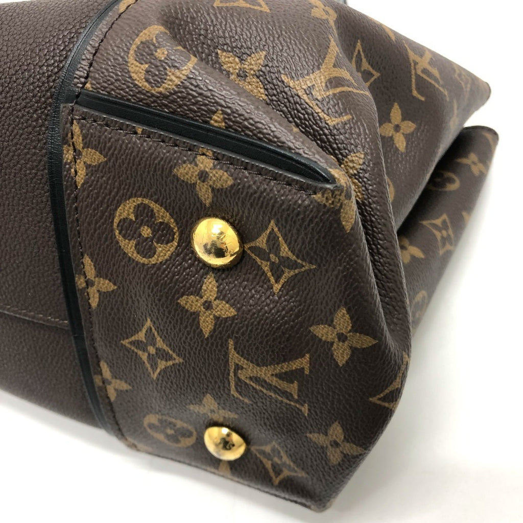 Louis Vuitton Brown Chocolat Monogram Canvas Cuir Ombre Leather Handbag (Pre-Owned)