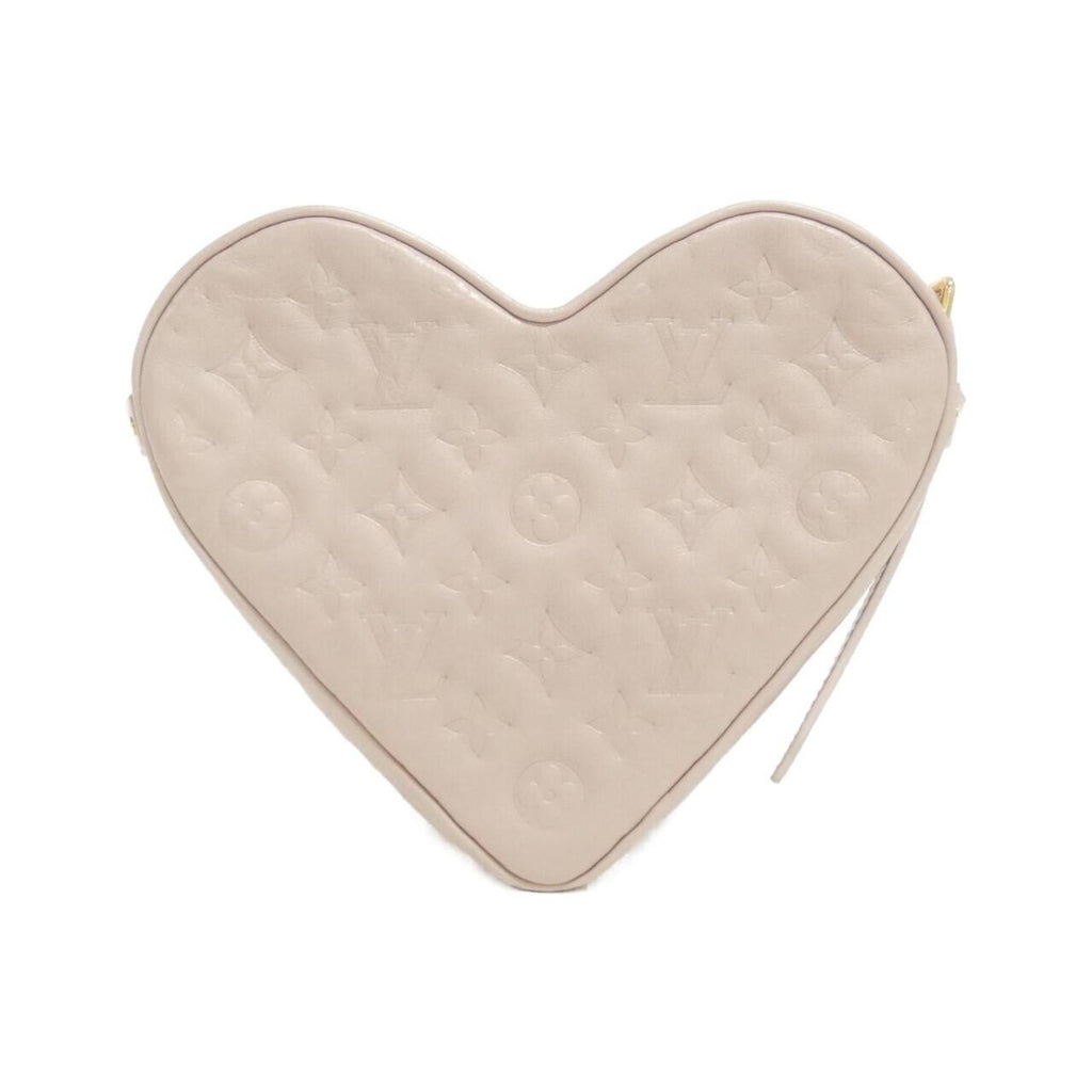 Louis Vuitton Rose Leather Shoulder Bag (Pre-Owned)