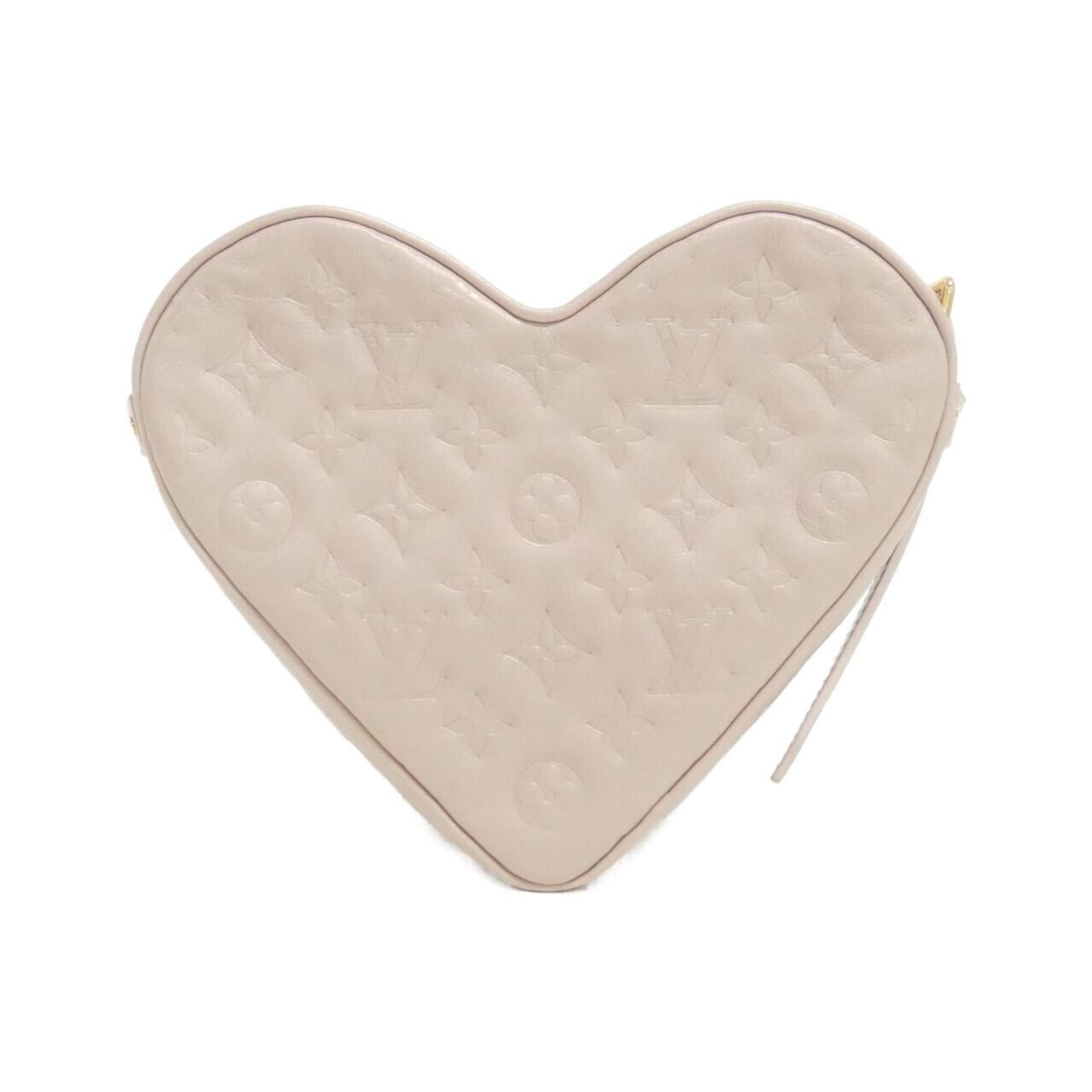 Louis Vuitton Rose Leather Shoulder Bag (Pre-Owned)