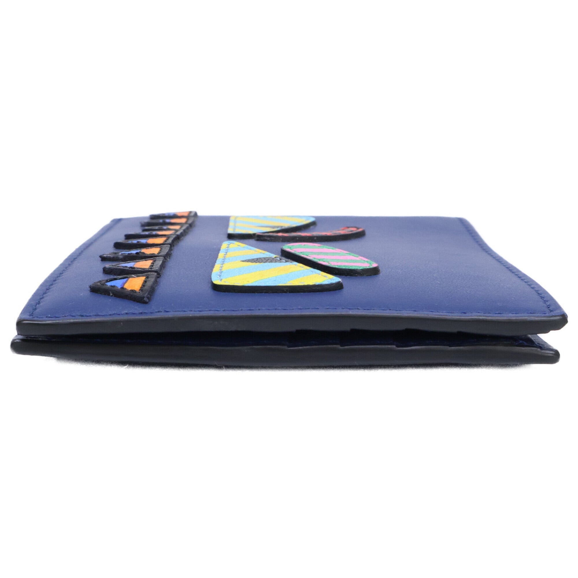 Fendi Blue Leather Wallet (Bi-Fold) (Pre-Owned)