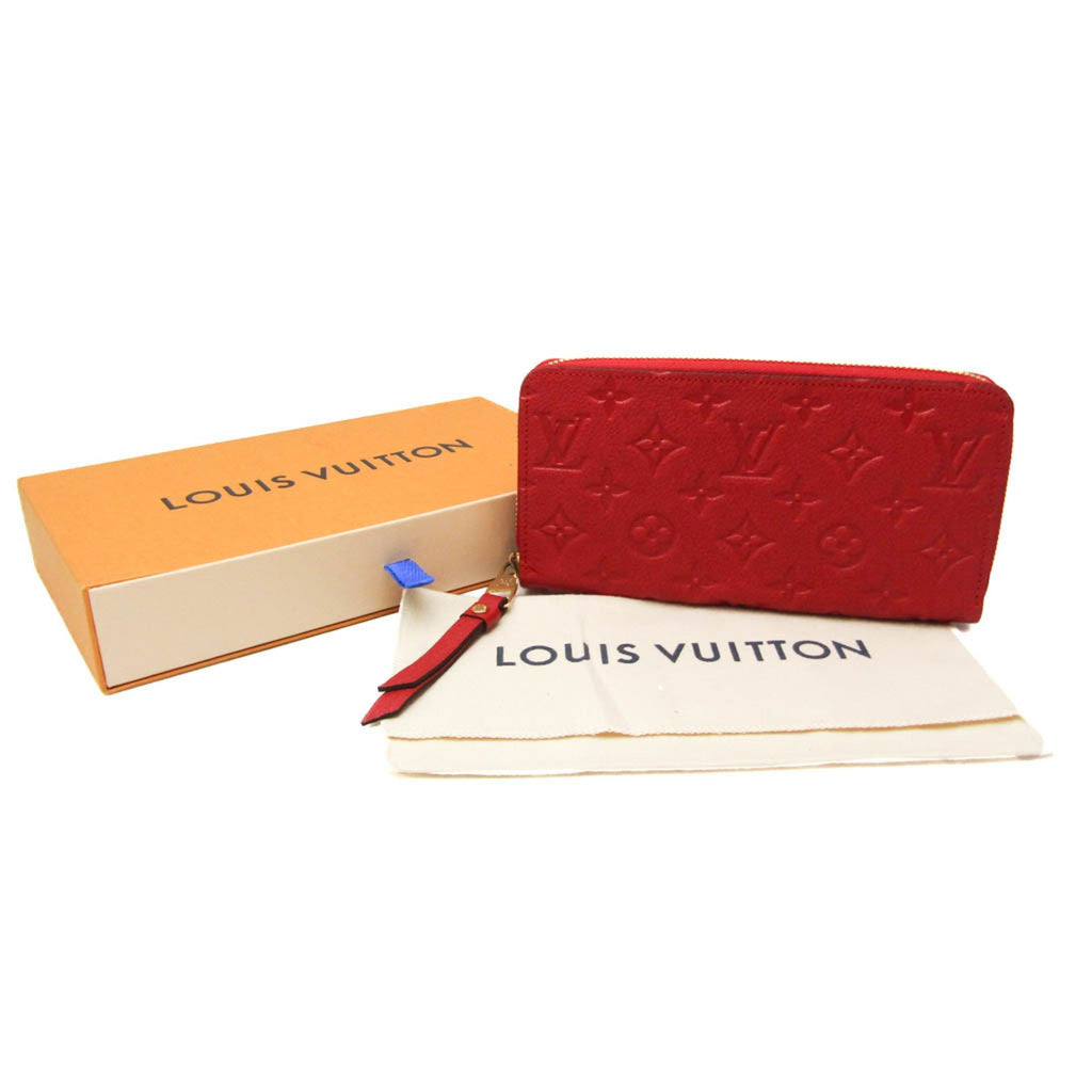 Louis Vuitton Monogram Empreinte Sacrlet Monogram Empreinte Long Wallet (Bi-Fold) (Pre-Owned)