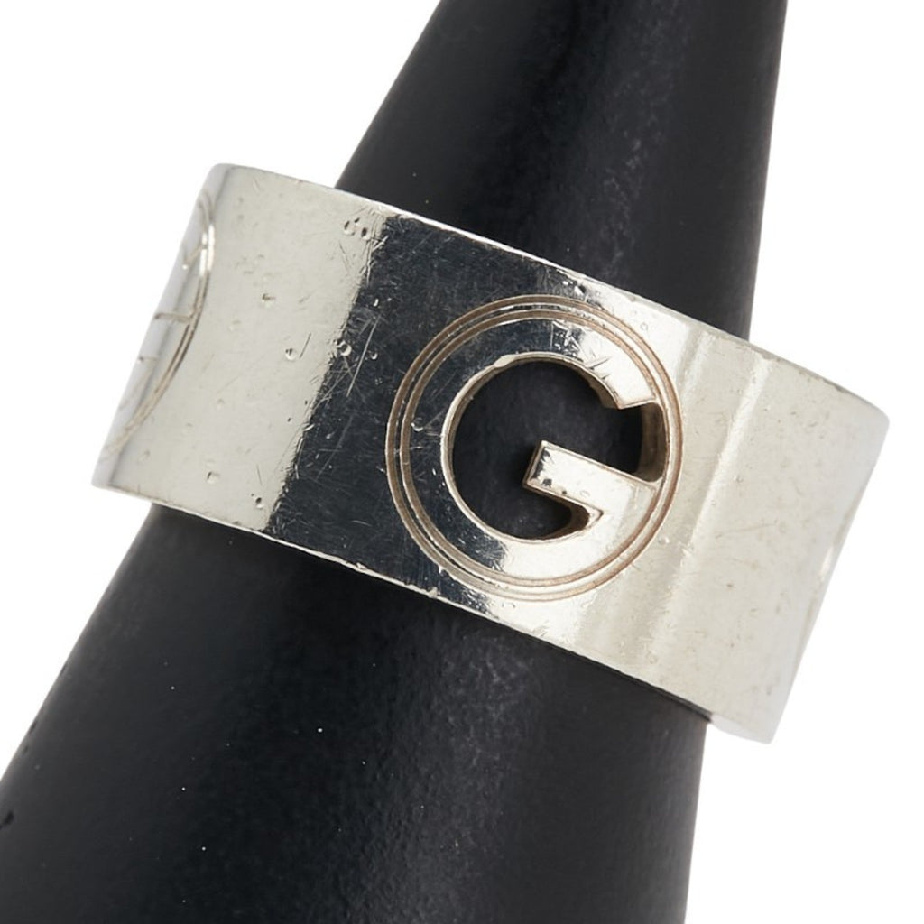Gucci Silver 925 Band Ring (Pre-Owned)