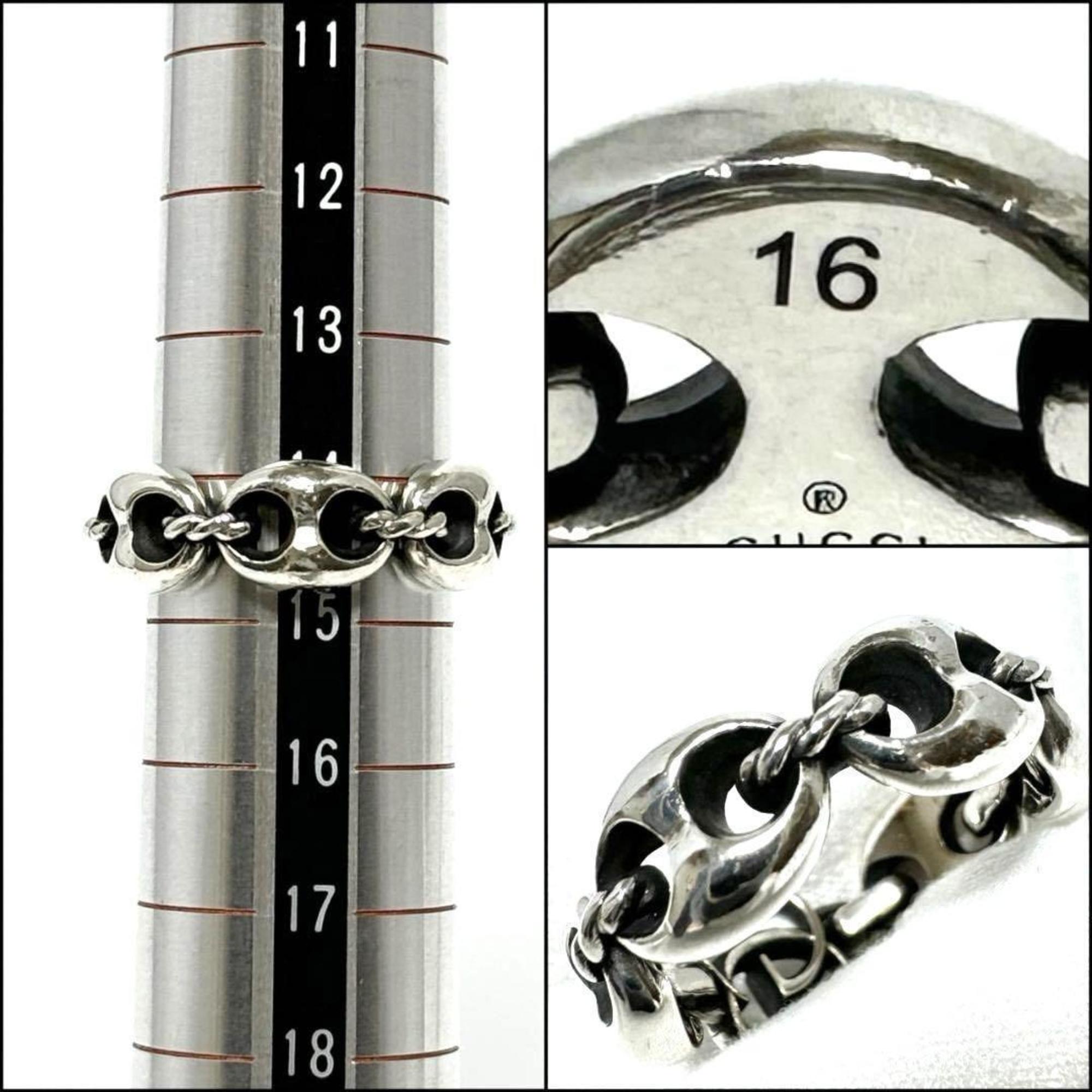 Gucci Silver 925 Band Ring (Pre-Owned)