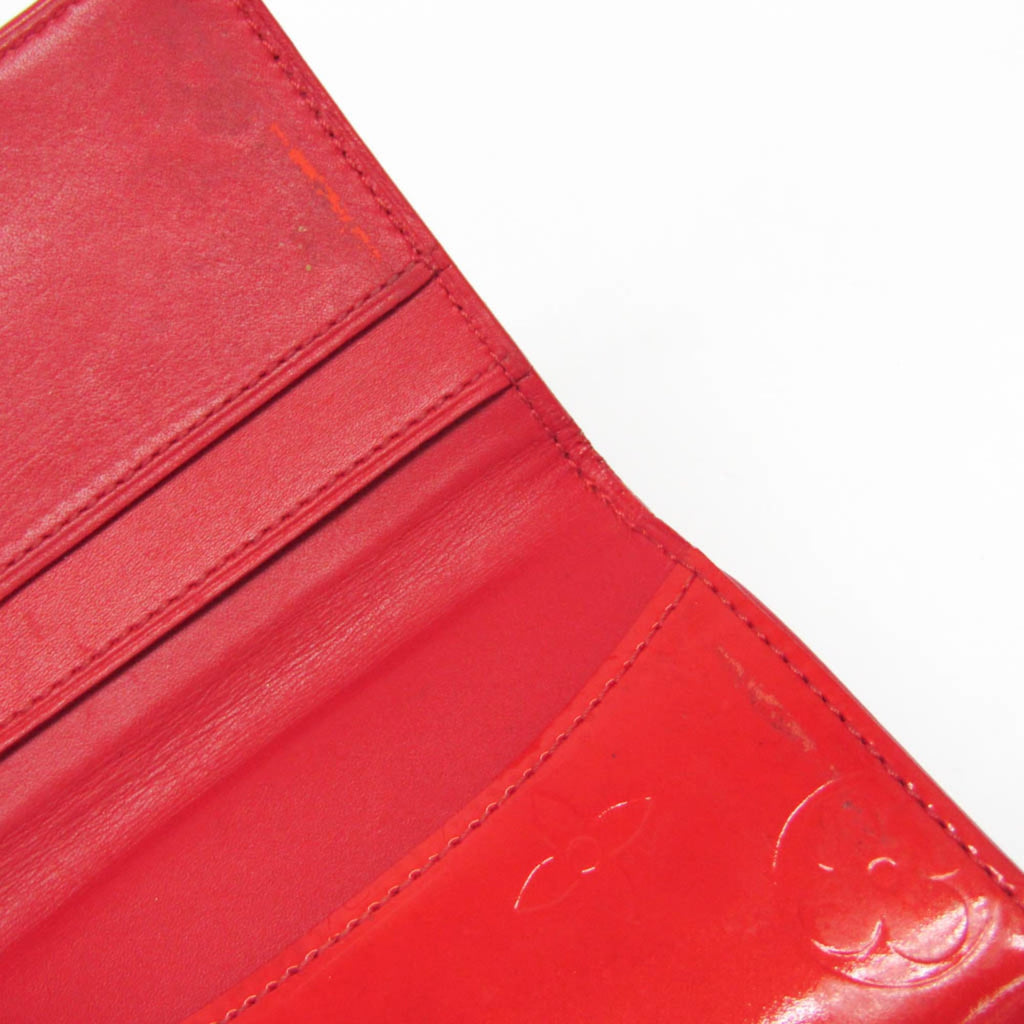 Louis Vuitton Ludlow Wallet Vernis Red Patent_Leather Wallets Accessory (Pre-Owned)
