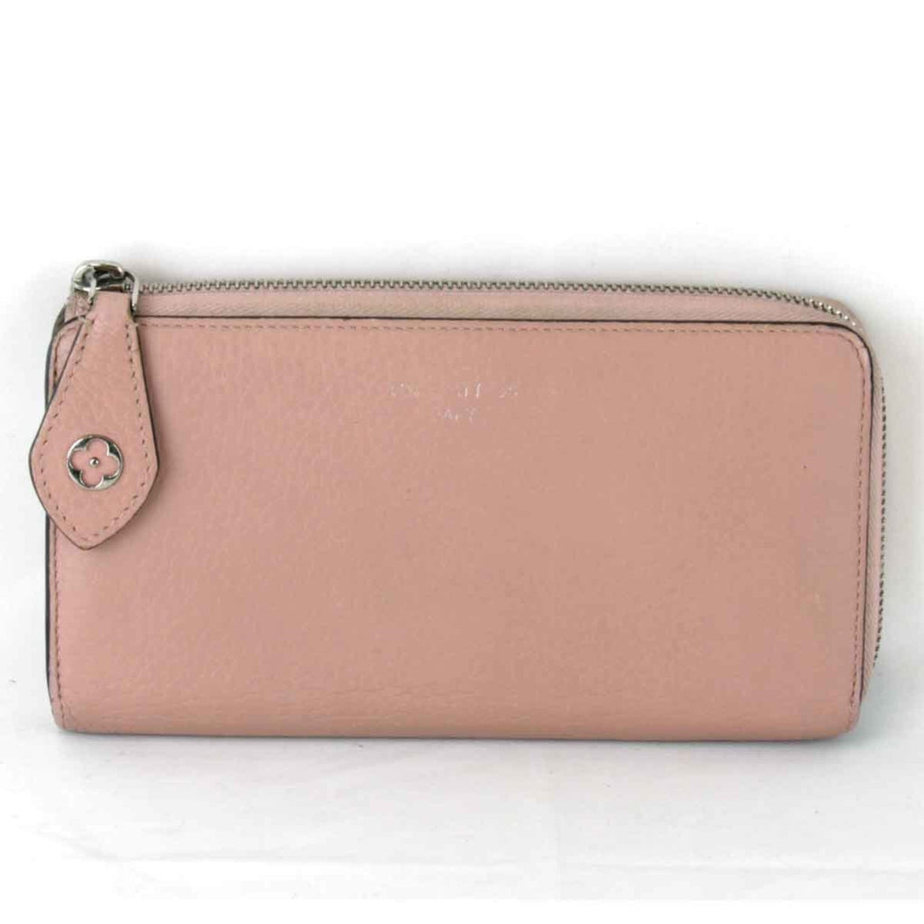 Louis Vuitton Magnolia Leather Long Wallet (Bi-Fold) (Pre-Owned)
