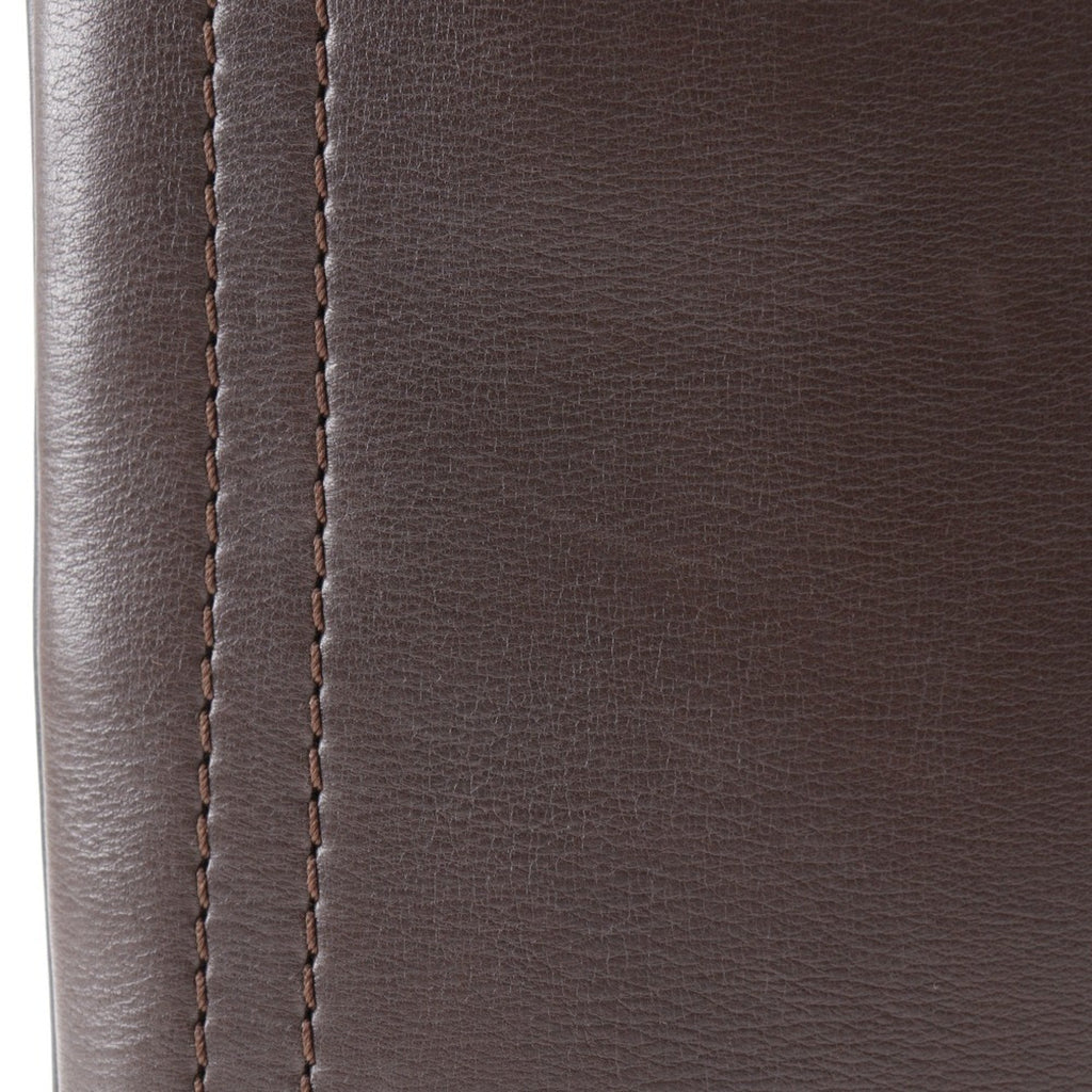 Louis Vuitton Brown Coffee Leather Shoulder Bag (Pre-Owned)