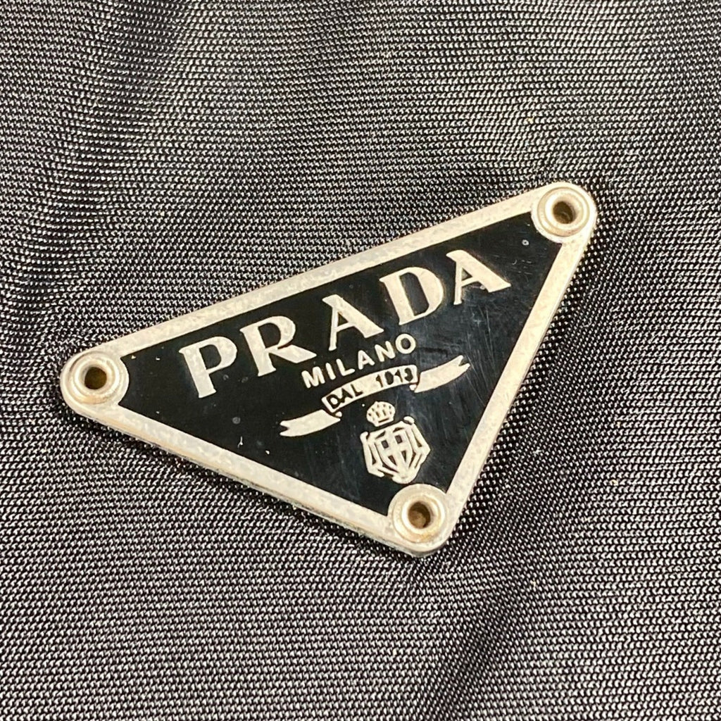 Prada Black Cloth Handbag (Pre-Owned)