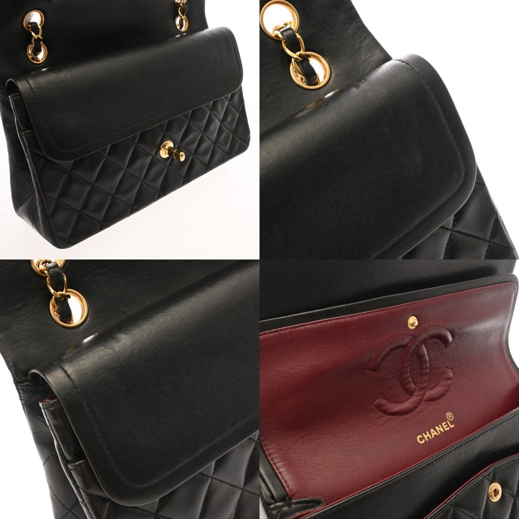 Chanel Black Leather Shoulder Bag (Pre-Owned)
