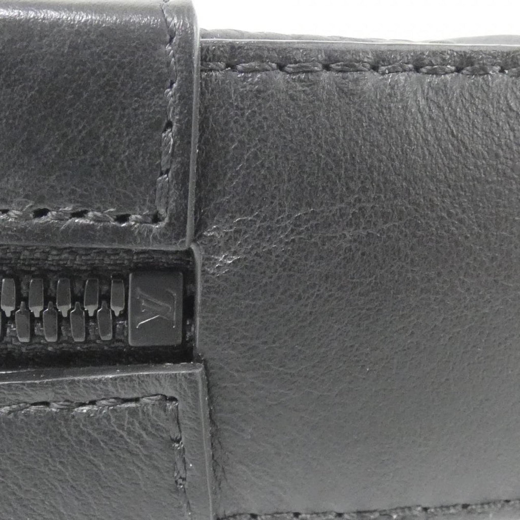 Louis Vuitton Taurillon Black Leather Shoulder Bag (Pre-Owned)