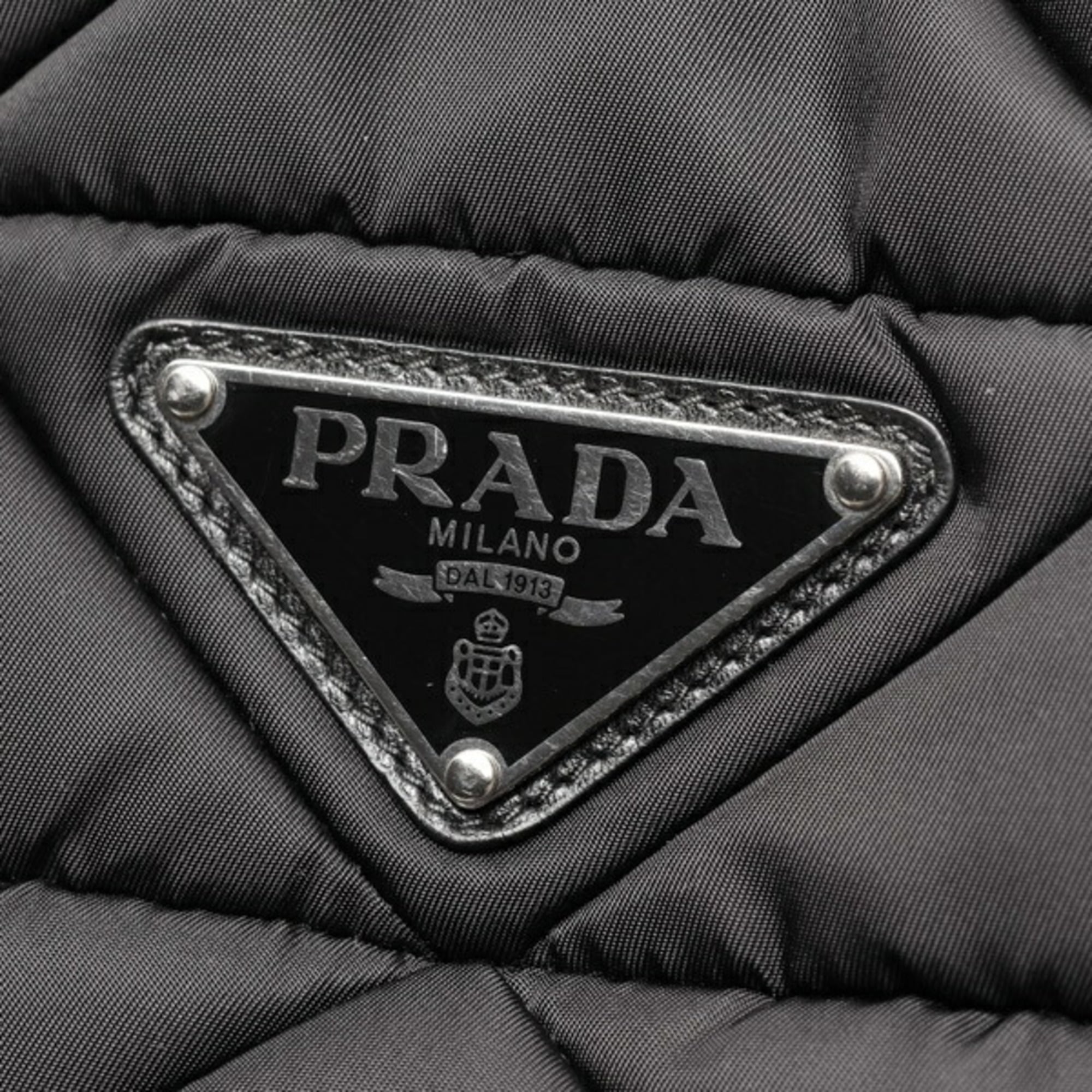 Prada Black Nylon Tote Bag (Pre-Owned)