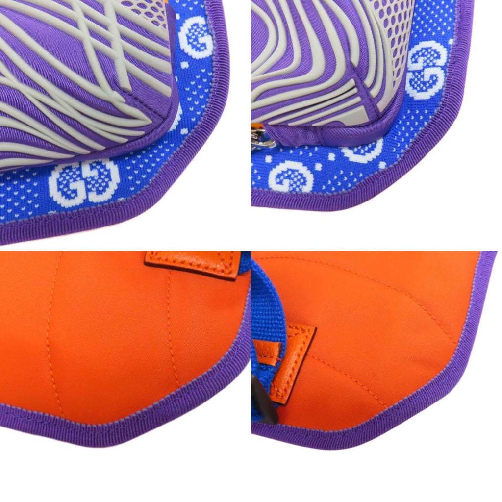 Gucci Blue Orange Purple Nylon Fanny Pack (Pre-Owned)