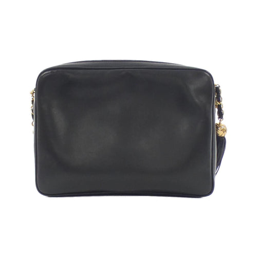 Chanel Black Leather Shoulder Bag (Pre-Owned)