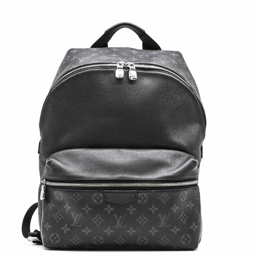 Louis Vuitton Taiga Black Taiga Leather Backpack (Pre-Owned)
