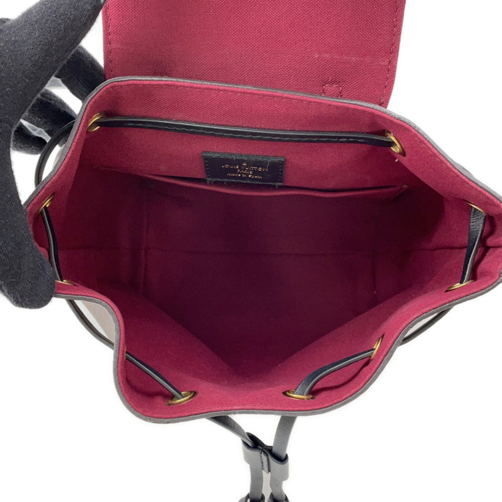 Louis Vuitton Monogram Red Color Monogram Leather Backpack (Pre-Owned)