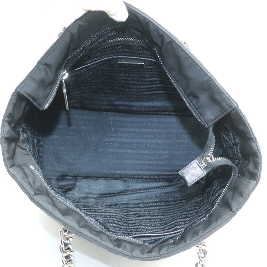 Prada Black Nylon Tote Bag (Pre-Owned)