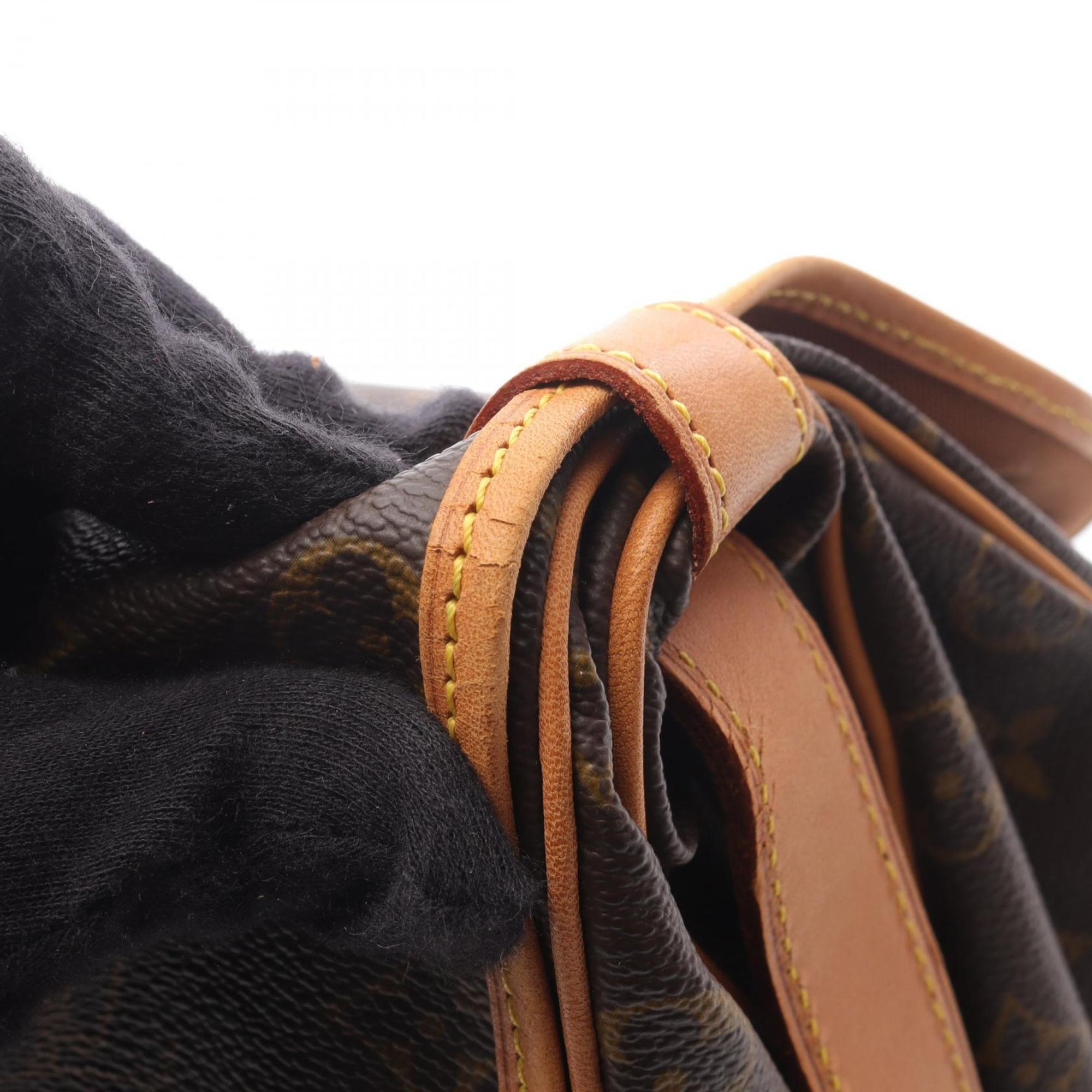 Louis Vuitton Brown Monogram Coated Canvas Pvc Leather Shoulder Bag (Pre-Owned)