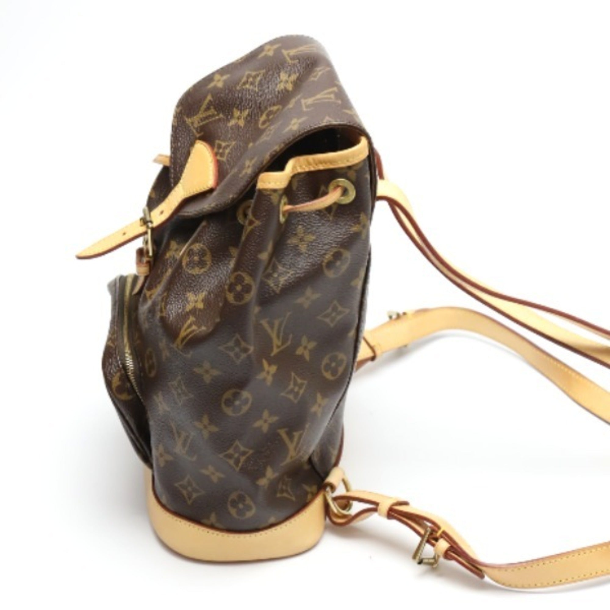 Louis Vuitton Brown Monogram Backpack (Pre-Owned)