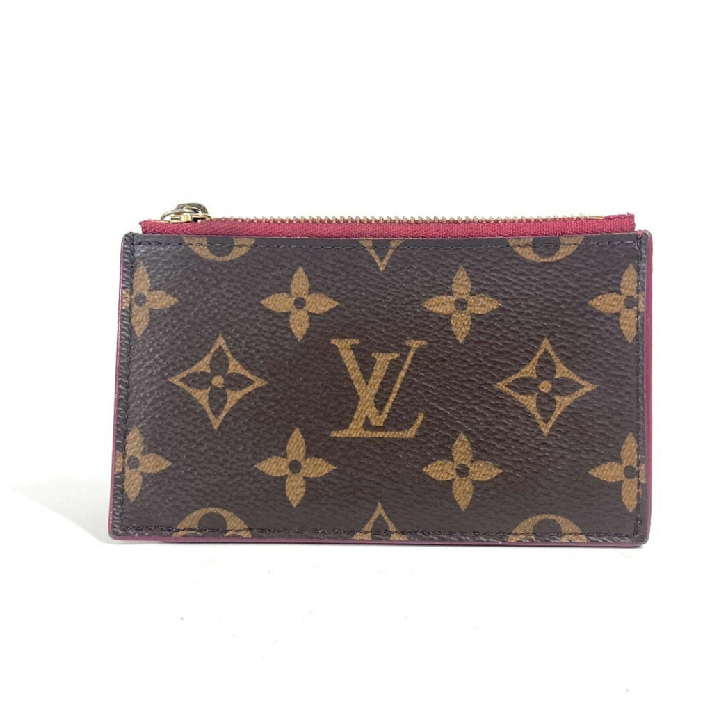 Louis Vuitton Monogram Brown Purple Monogram Coin Purse/Coin Case (Pre-Owned)