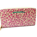 Louis Vuitton Pink Leather Long Wallet (Bi-Fold) (Pre-Owned)