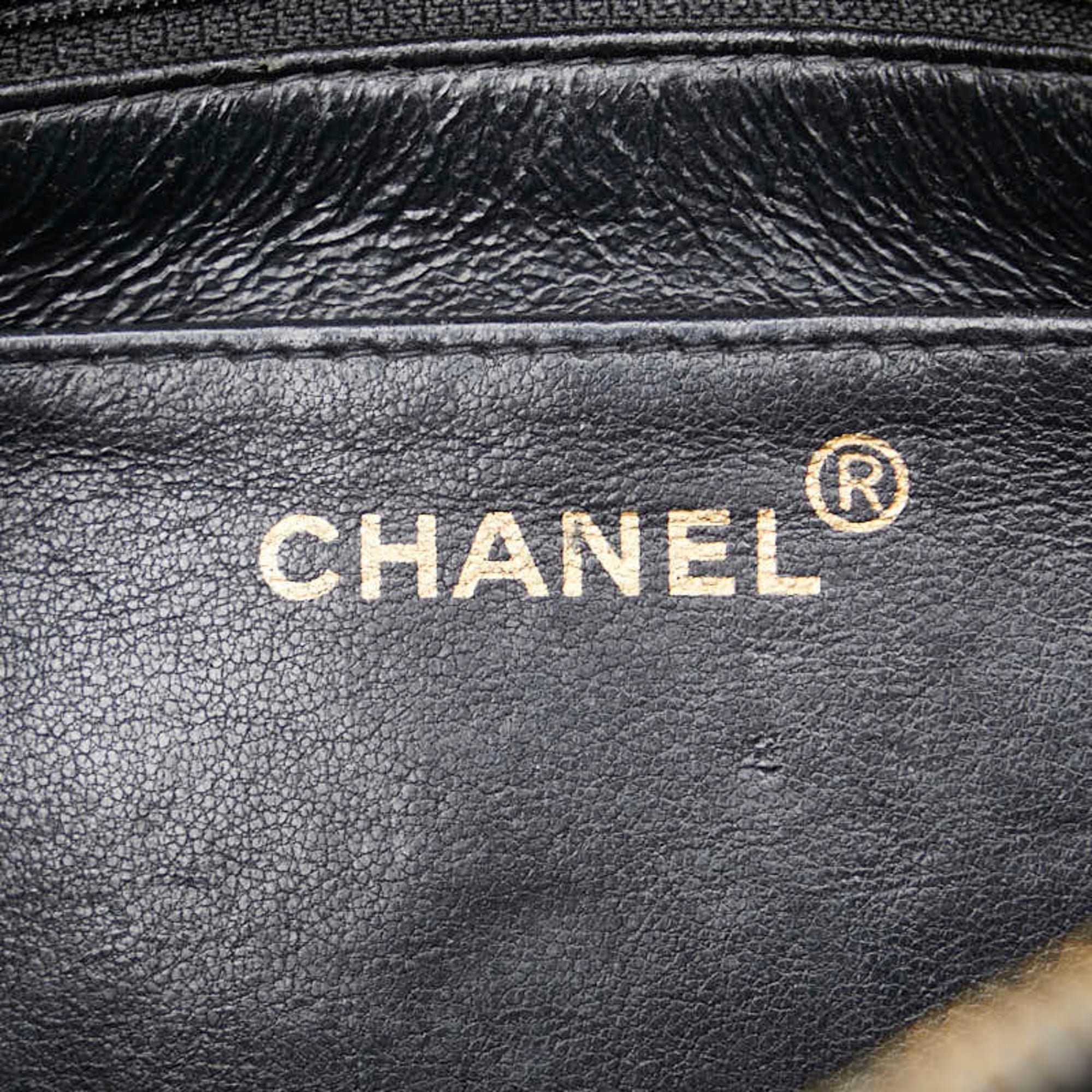 Chanel Black Leather Backpack (Pre-Owned)