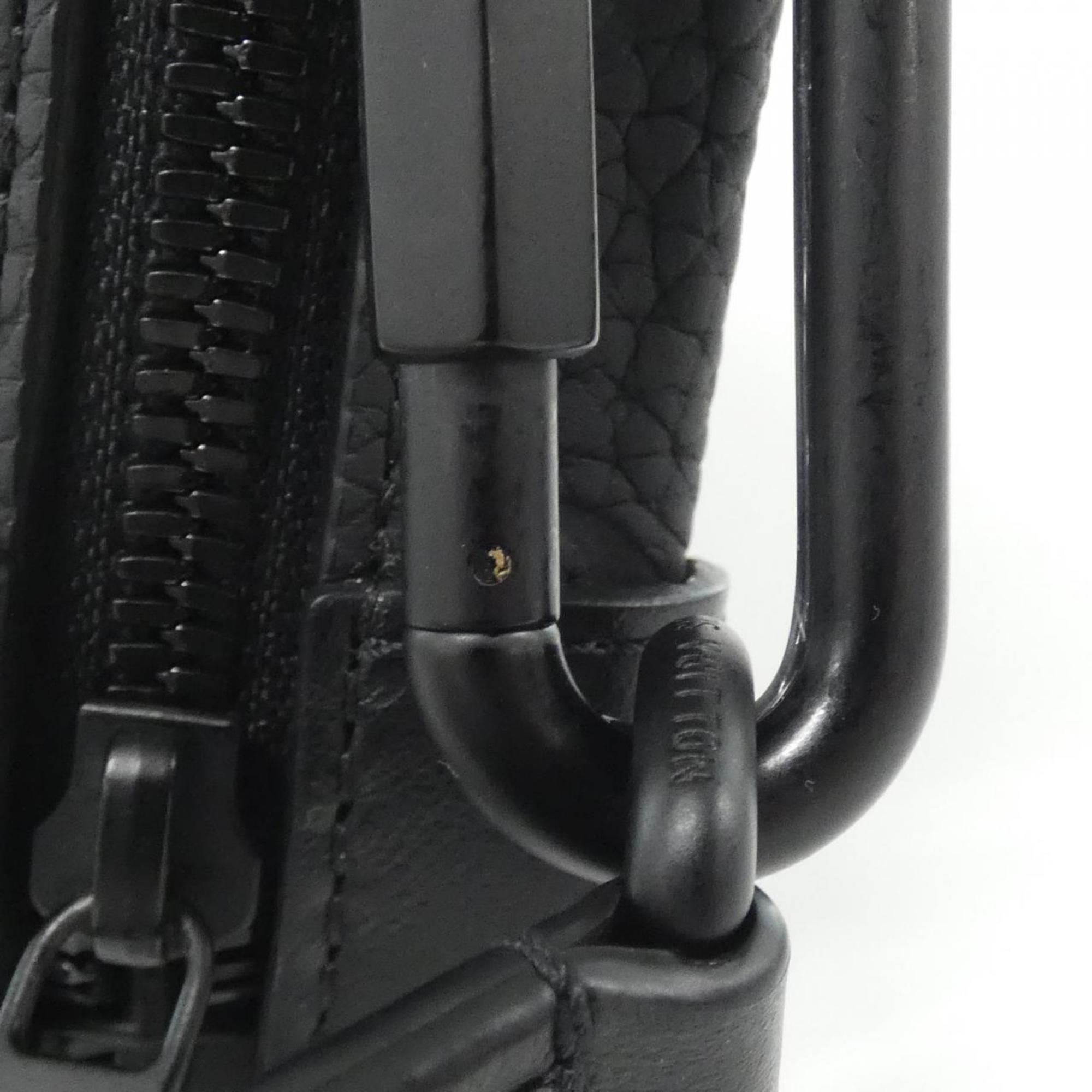 Louis Vuitton Taurillon Black Leather Shoulder Bag (Pre-Owned)